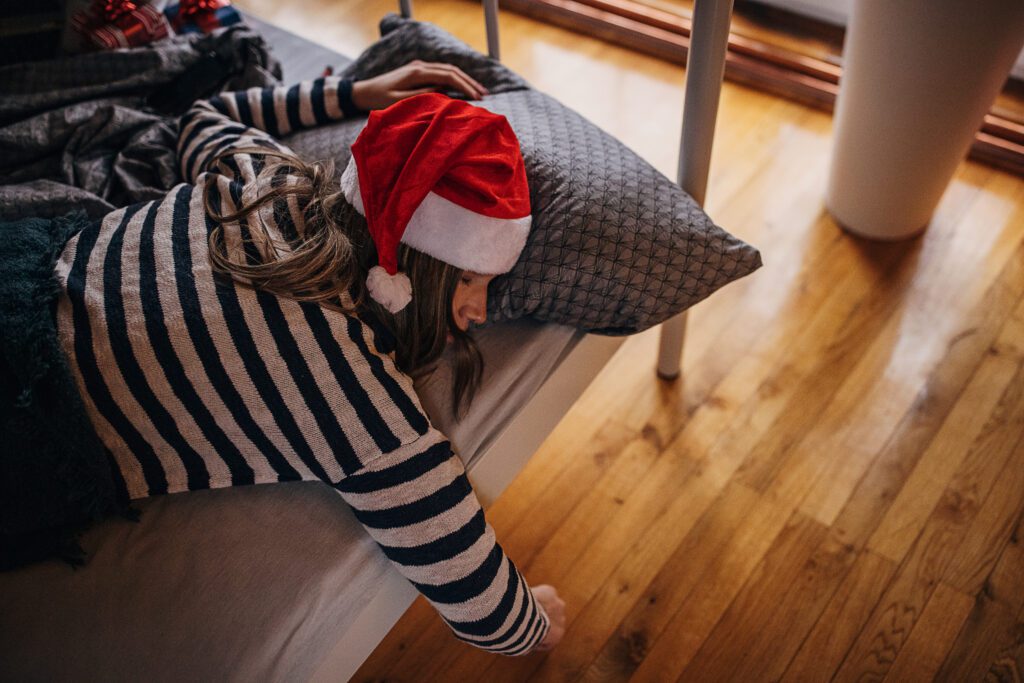 morning after new year's party